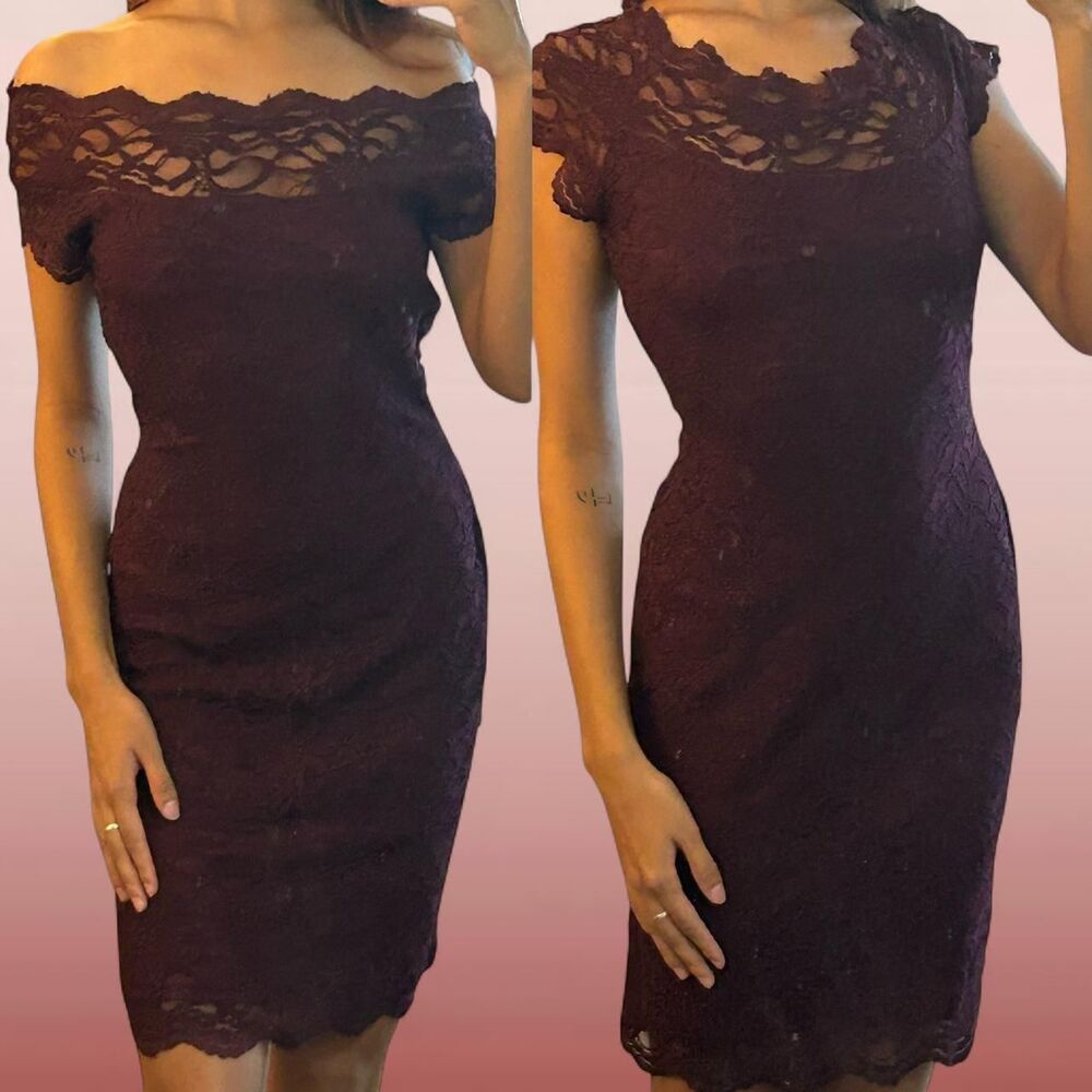 beautiful burgundy whimsigoth lace dress